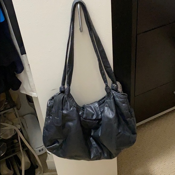 Hobo bag vintage black shoulder bag - Picture 6 of 14